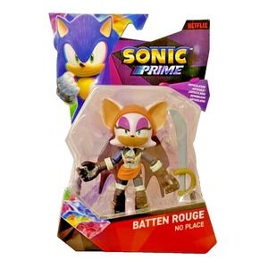 BATTEN ROUGE No Place Sonic Prime Sonic The Hedgehog Jakks Pacific 5" Figure‎